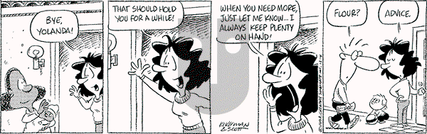 Baby Blues on Saturday December 4, 1993 Comic Strip