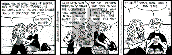 Clear Blue Water on Friday June 8, 2007 Comic Strip