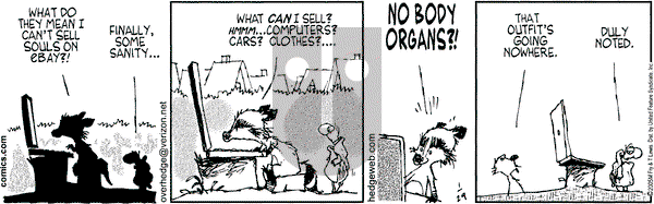 Over the Hedge on Saturday January 29, 2005 Comic Strip