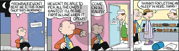 Drabble on Thursday August 27, 2015 Comic Strip