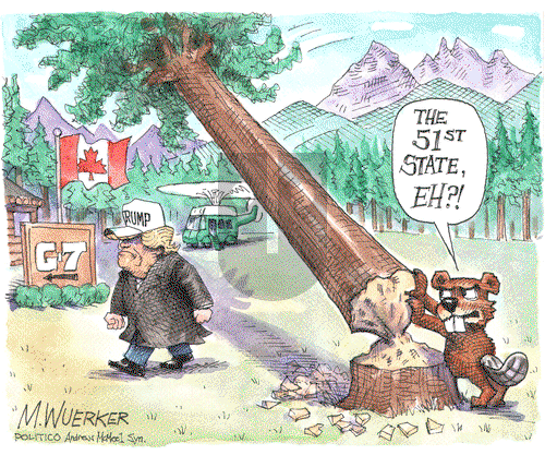 Matt Wuerker on Monday June 16, 2025 Comic Strip
