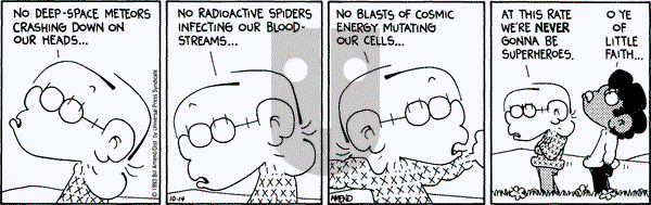 FoxTrot on Thursday October 14, 1993 Comic Strip
