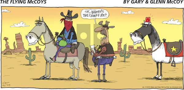 The Flying McCoys on Sunday February 8, 2015 Comic Strip
