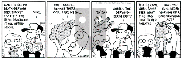 FoxTrot on Friday April 26, 1996 Comic Strip