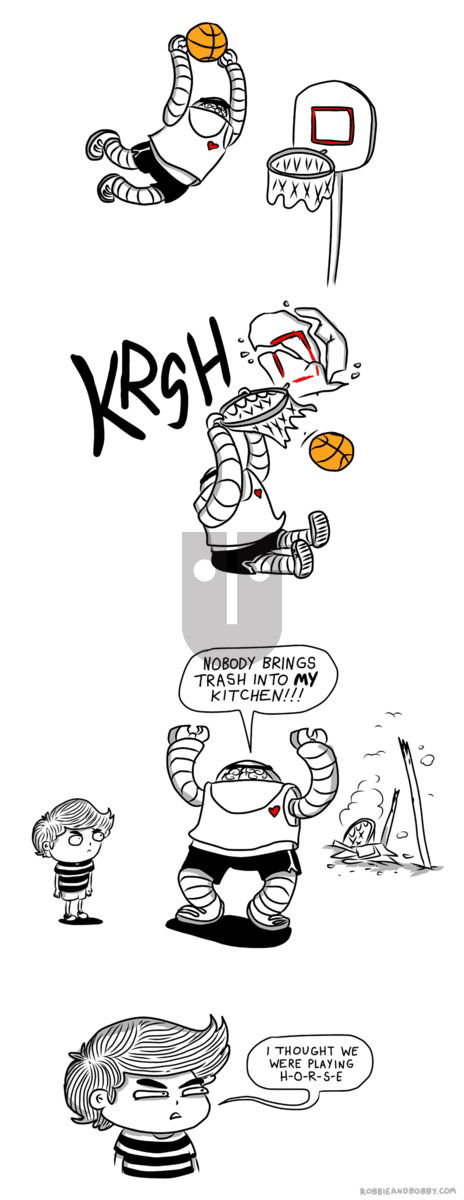Robbie and Bobby on Thursday October 16, 2025 Comic Strip