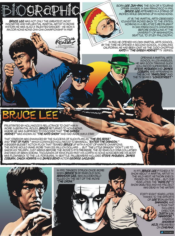 Biographic on Sunday May 26, 2019 Comic Strip