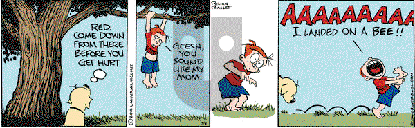 Red and Rover on Thursday July 8, 2010 Comic Strip