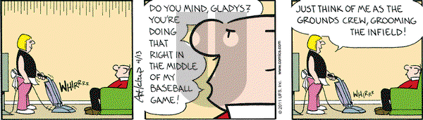 The Born Loser on Wednesday April 13, 2011 Comic Strip