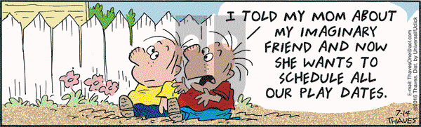 Frank and Ernest on Thursday July 14, 2016 Comic Strip