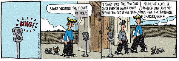 Overboard on Wednesday March 17, 2010 Comic Strip