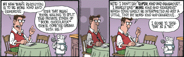 Monty on Tuesday January 2, 2018 Comic Strip