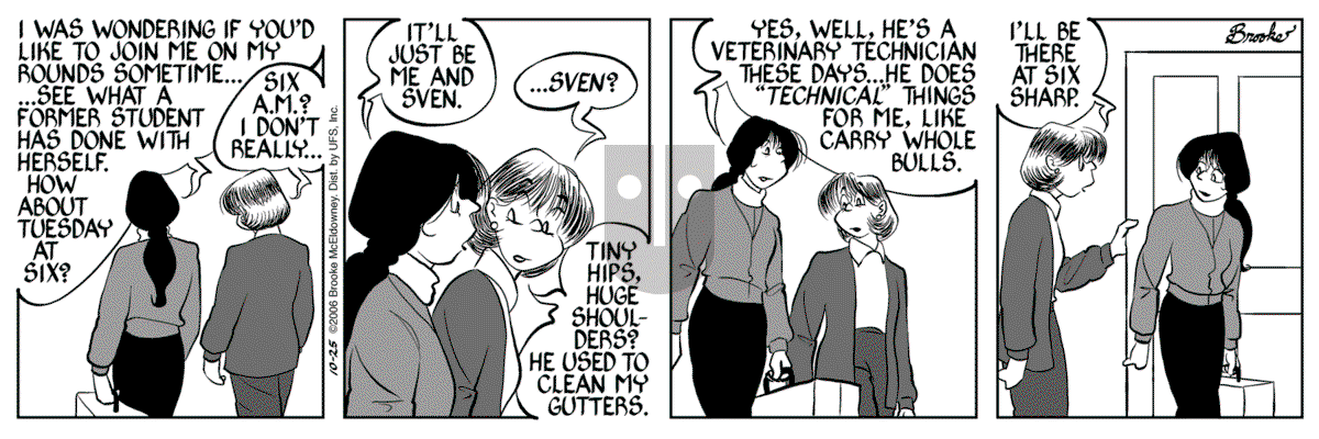 9 Chickweed Lane - Wednesday October 25, 2006 Comic Strip