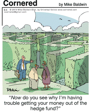 Cornered on Tuesday June 4, 2013 Comic Strip