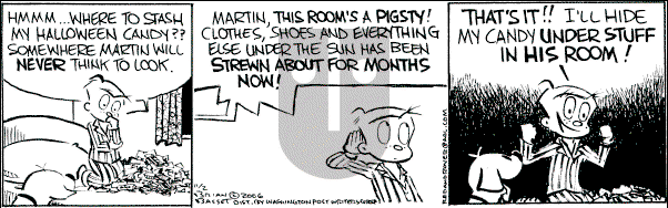 Red and Rover on Thursday November 2, 2006 Comic Strip