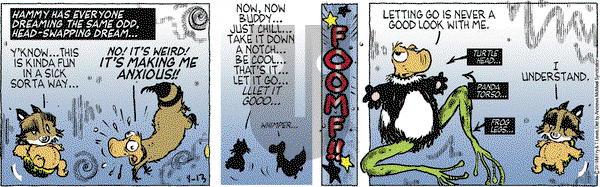 Over the Hedge on Saturday April 13, 2019 Comic Strip