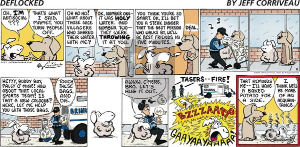 DeFlocked on Sunday August 21, 2011 Comic Strip