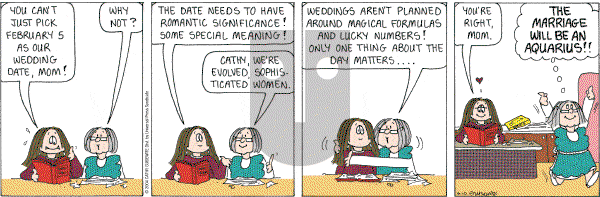 Cathy Classics - Thursday June 10, 2004 Comic Strip