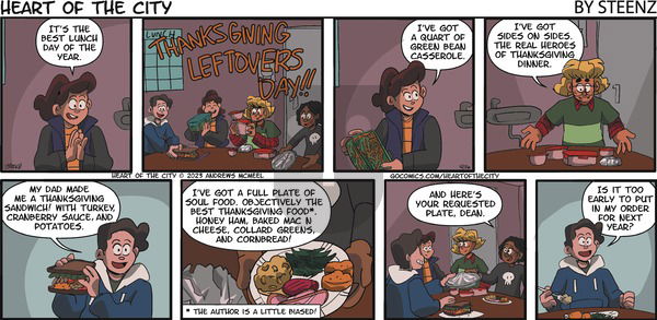 Heart of the City - Sunday November 26, 2023 Comic Strip