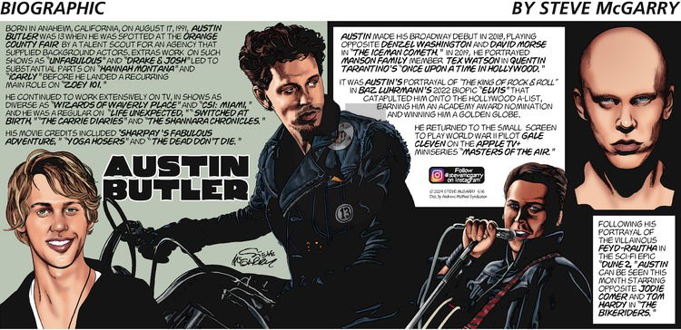 Biographic on Sunday June 16, 2024 Comic Strip
