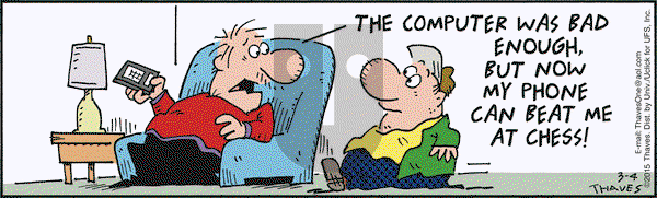 Frank and Ernest on Wednesday March 4, 2015 Comic Strip