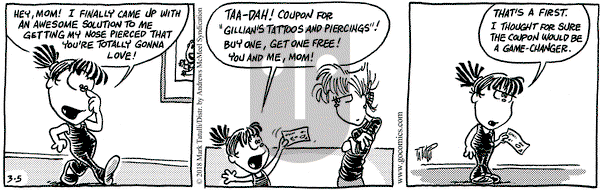 Heart of the City on Monday March 5, 2018 Comic Strip