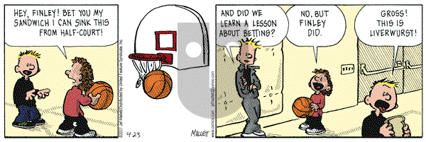 Frazz on Monday April 23, 2007 Comic Strip