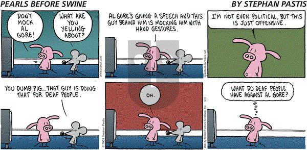 Pearls Before Swine on Sunday May 11, 2003 Comic Strip