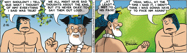 Alley Oop on Friday February 16, 2018 Comic Strip