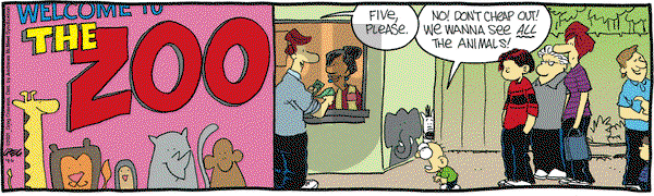 The Buckets on Tuesday April 6, 2021 Comic Strip