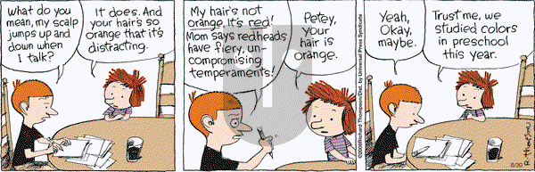 Cul de Sac on Tuesday June 30, 2009 Comic Strip