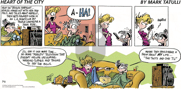 Heart of the City on Sunday March 6, 2005 Comic Strip