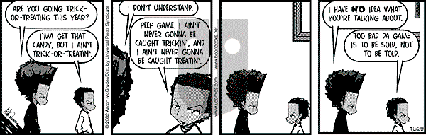 The Boondocks on Tuesday August 12, 2025 Comic Strip