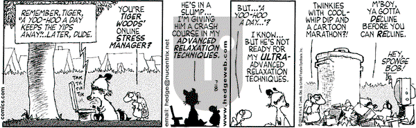 Over the Hedge on Tuesday July 8, 2003 Comic Strip