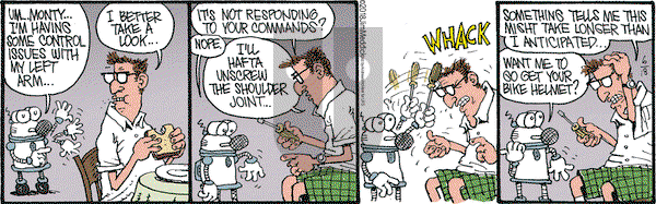 Monty on Monday June 18, 2018 Comic Strip