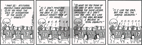 Doonesbury on Saturday October 22, 1977 Comic Strip