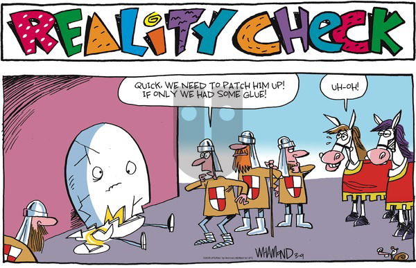 Reality Check on Sunday March 9, 2025 Comic Strip