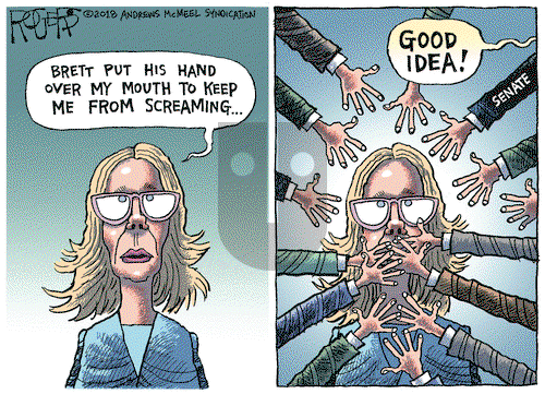 Rob Rogers on Saturday October 6, 2018 Comic Strip