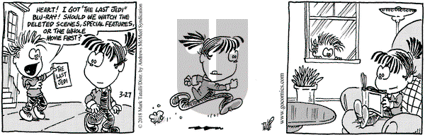 Heart of the City on Tuesday March 27, 2018 Comic Strip