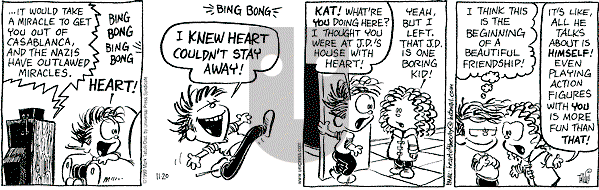 Heart of the City on Saturday November 20, 1999 Comic Strip