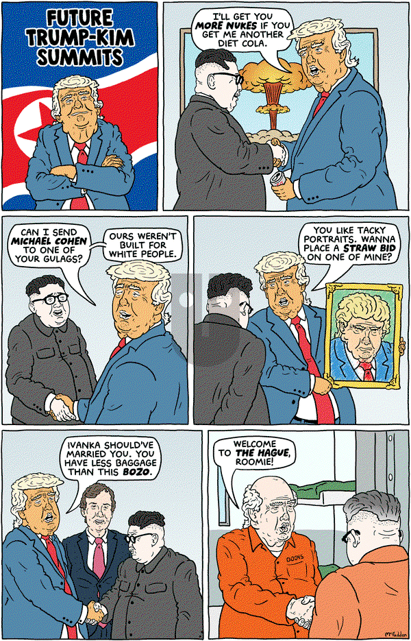 Brian McFadden - Monday March 4, 2019 Comic Strip