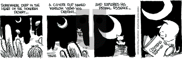 Prickly City on Monday July 12, 2004 Comic Strip