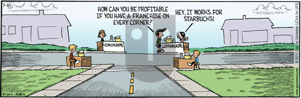 Grand Avenue on Monday July 18, 2011 Comic Strip