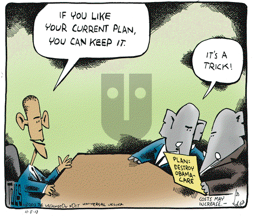 Tom Toles on Tuesday November 5, 2013 Comic Strip