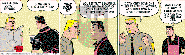 Rip Haywire on Friday August 24, 2018 Comic Strip