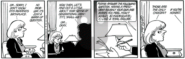 Doonesbury on Wednesday December 9, 1992 Comic Strip