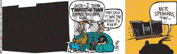 La Cucaracha on Monday April 23, 2007 Comic Strip