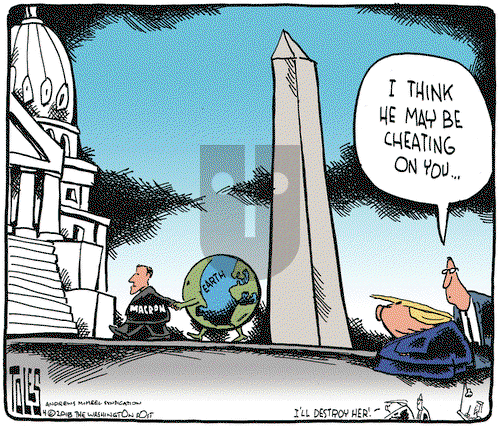 Tom Toles on Friday April 27, 2018 Comic Strip