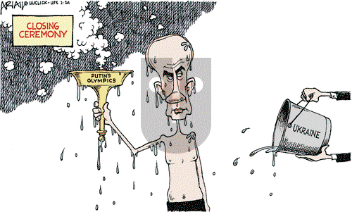Robert Ariail on Monday February 24, 2014 Comic Strip