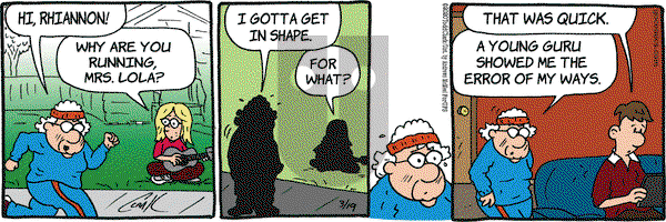 Lola on Thursday March 19, 2020 Comic Strip