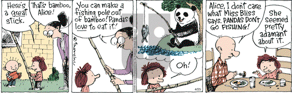 Cul de Sac on Wednesday April 25, 2018 Comic Strip
